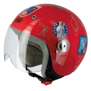 Casco Jet Junior S-line S775 Space Explorer Niño Rojo - Imagen 1 de 2