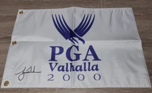 Bandiera ricordo 2000 con Tiger Woods PGA Augusta National Masters PGA - Foto 1 di 4