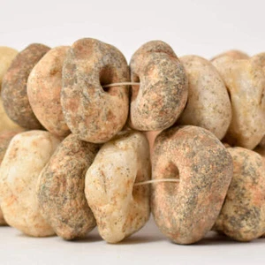 Granite Stone Beads X-Large Togo 36 inch - Picture 1 of 16