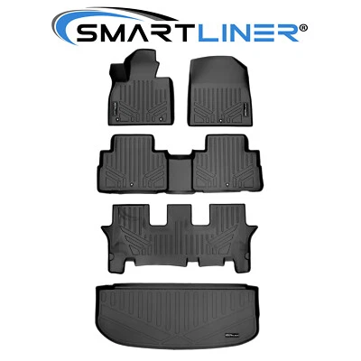 SMARTLINER Custom Fit Floor Mats Cargo Trunk Liner 2020-2025 Hyundai Palisade Foto 1 de 4
