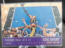 Kobe Bryant 2013-14 Panini NBA International Above The Rim #16 HOF Lakers