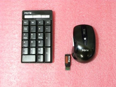NEW IHome Wireless Mouse 6 Key Optical Mouse with Calculator and Usb Dongle - Image 1 of 4