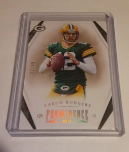 2013 Panini Prominence Platinum /99 Aaron Rodgers Packers Jets - Bild 1 von 3
