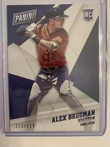 Alex Bregman RC 2017 Panini Black Friday /399 Astros - Foto 1 di 2