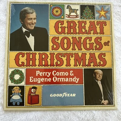 Perry Como Eugene Ormandy Great Songs Of Christmas Record Album Good Year 1977 - Image 1 of 4