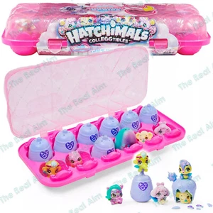 Hatchimals 12 uova sorprese collezionabili carino luccicante cartone e accessori per bambini - Foto 1 di 8