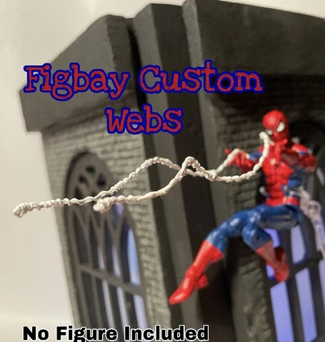 marvel legends spiderman web custom 4x pack NO FIGURE Cover
