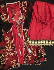 peplum fancy dress pakistani