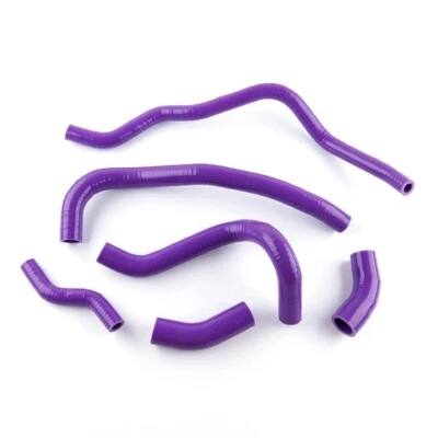 Фиолетовый силиконовый шланг радиатора охлаждения для Yamaha Vmax 1200 VMX1200 1985-2007 - Изображение 1 из 3