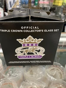 2021 Triple Crown Glass Set KD/PS/BS/TC Limited Edition - Picture 1 of 12