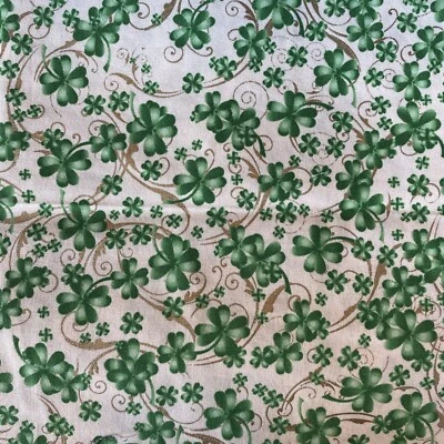 FABRIC Clover, Shamrock For Quilting, Sewing & Crafts - Image 1 of 3