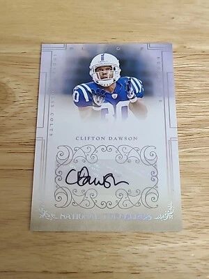 2007 Playoff National Treasures #179 Clifton Dawson Autograph Rookie /299 $$$ - Image 1 of 2