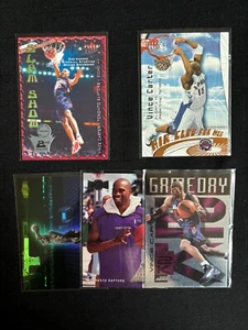 5x LOT FLEER INSERTS VINCE CARTER! NMMT/MINT! - Picture 1 of 2