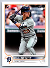 2022 Topps #148 Zack Short Detroit Tigers Rookie  Baseball Card