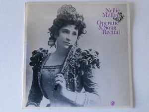 Nellie Melba - Operatic & Song Recital - RARE LP - Picture 1 of 2