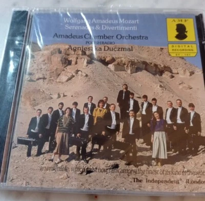 FACTORY SEALED! 1 NEW CD MOZART SERENADES DIVERTIMENTI AMADEUS CHAMBER AMF 1990 - Image 1 of 3