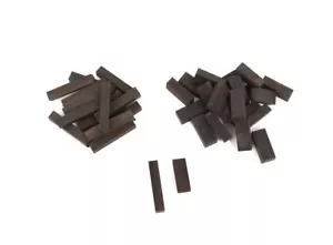 2set(4pcs) Ebony wood Violin Nut Violin Saddle 4/4 3/4 Size Violin Accessories - Picture 1 of 6