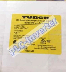 Módulo FDNL-S1600-T TURCK FDNL-S1600-T Nuevo DHL/FedEx Envío Rápido# - Imagen 1 de 1