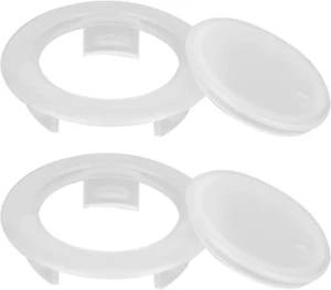 SAVITA 2 Sets Patio Table Umbrella Hole Rings and Caps, Plastic 2 Inch Patio Umb - Picture 1 of 12