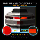 For 2010-2013 Camaro Trunk Deck Panel Overlay Decal - Gloss Reflective Vinyl