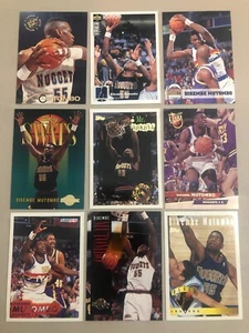 HOF Dikembe Mutombo 🏀 Denver Nuggets Basketball Cards 🏀 9 Card Lot 🏀 0028 - Bild 1 von 12