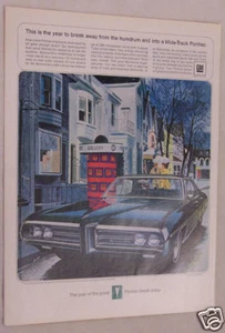 Vintage Magazine Ad Announcing The 1969 Pontiac Bonneville GM  - Picture 1 of 2