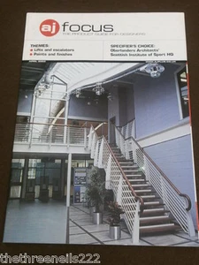 ARCHITECTS JOURNAL - AJ FOCUS - SCOTTISH INSTITUTE OF SPORT - APRIL 2003 - Picture 1 of 1
