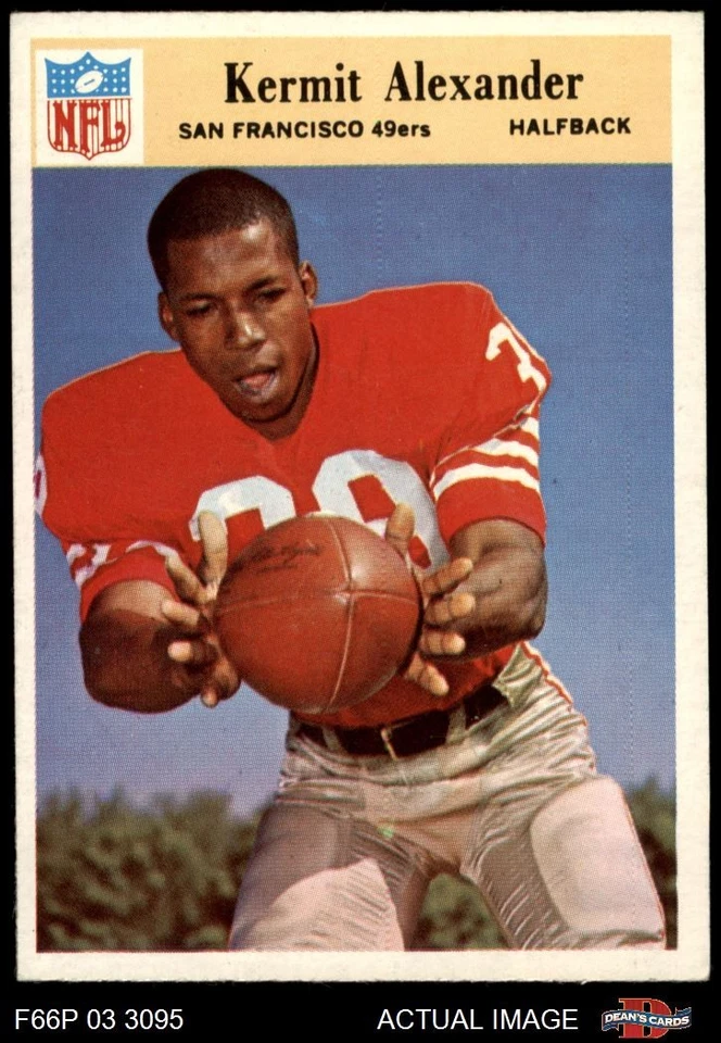 1966 Philadelphia #171 Kermit Alexander 49ers UCLA 6 - EX/MT - Image 1 of 1
