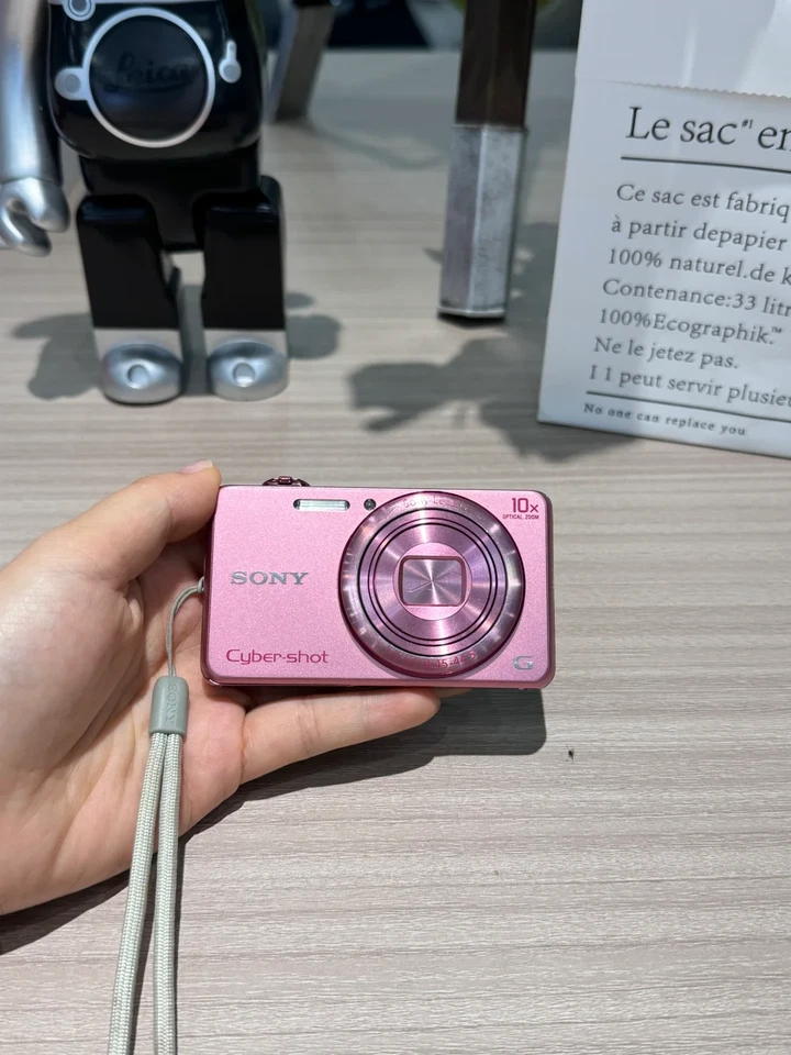 Cámara digital compacta Sony Cyber-shot DSC-WX200 18,2 MP 10x zoom rosa Foto 1 de 4