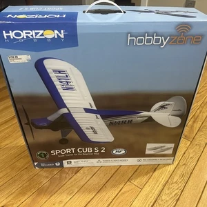 HobbyZone Sport Cub S RC Airplane RTF - Blue/White - Picture 1 of 3