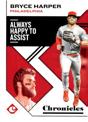 2019 Panini Chronicles #5 Bryce Harper - Image 1 of 2