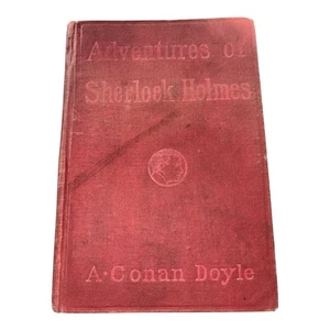 Adventures of Sherlock Holmes Arthur Conan Doyle Harper & Brothers Hardback 1892 - Picture 1 of 12