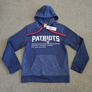 New England Patriots Hoodie Mens SMALL NFL Team Apparel - Picture 1 of 7