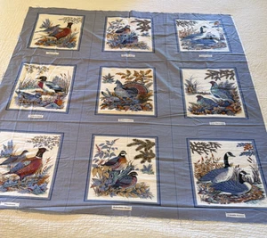 VIP Cranston Print Works Juego de Tela Pájaros Libro de Imágenes Paneles Almohadas Cuadrados - Imagen 1 de 15