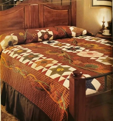 TEXAS STARS IN A ROW Quilt  - Pattern From a Vintage Magazine - Image 1 of 2