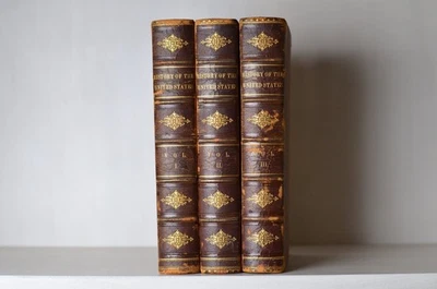 Antique Leather Bound Complete History of the United States by J A Spencer 1874 - Image 1 of 4