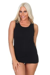 Camisa larga de algodón para mujer talla 36/38-52/54 S-2XL - Imagen 1 de 1