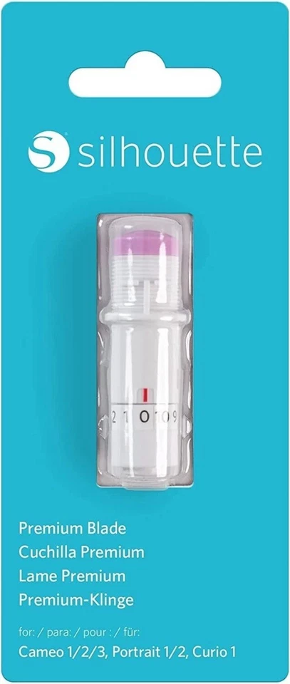SILHOUETTE PREMIUM BLADE 1mm CAMEO PORTRAIT CURIO SILH-BLADE-PREM NEW FREE S/H - Imagem 1 de 1