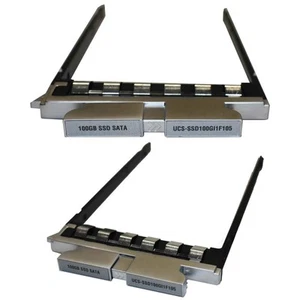 Disque SSD Cisco 2,5 pouces UCS-SSD100GI1F105 basse hauteur 7 mm monté sur traîneau - Photo 1/1