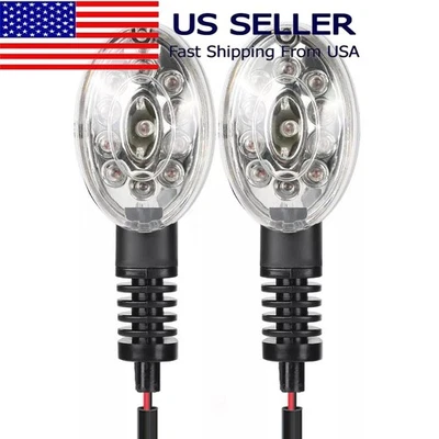 LED Turn Signal Indicator For Kawasaki KLX300SM KLX250SF KLX230S KLR650 Z650RS - Изображение 1 из 4