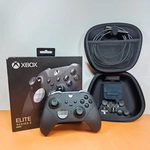 Controller Xbox ELITE Wireless Series 2 Nero COMPLETO in PERFETTE CONDIZIONI - Foto 1 di 18