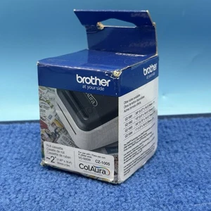 Brother CZ Roll Cassette 1.97" x 16.4 ft White CZ1005 - Picture 1 of 3