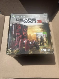 Consola Xbox 360 Gears of War 3 Edición Limitada CIB con Todos los Accesorios Necesarios - Imagen 1 de 17