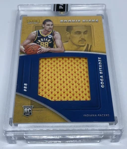 GOGA BITADZE 2019-20 Panini Instant Rookie Kicks RC Nike Shoe Patch #4/28 Pacers - Picture 1 of 3