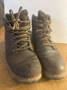 Georgia Boot Mens Wedge GB00350 Waterproof Brown Work Boots Size 9 M - Picture 1 of 10