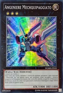 Angeniere Mechquipaggiato - Super Rara - Cacciatori di Numeri - NUMH-IT035 Nuovo - Foto 1 di 1