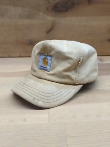 Vintage Carhartt Sz M Hunting Fishing Trapper Hat Insulated Duck Canvas USA Made - Picture 1 of 13