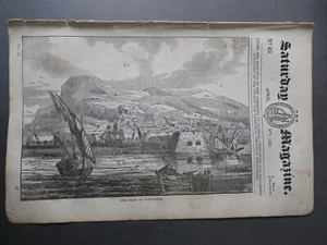 Samstag Zeitschrift 6. April 1833 St Katherine's Hospital London - Gibraltar ++ - Bild 1 von 1