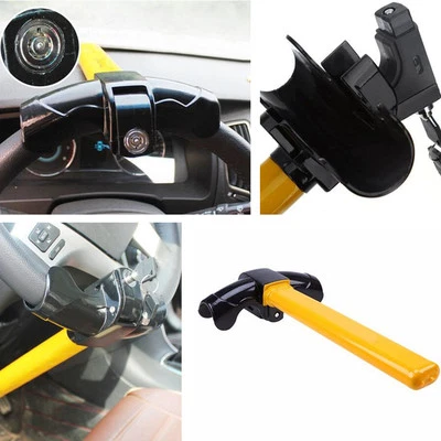 Car Suv Security Anti Theft Device Heavy Duty T Style Rotary Steering Wheel Lock