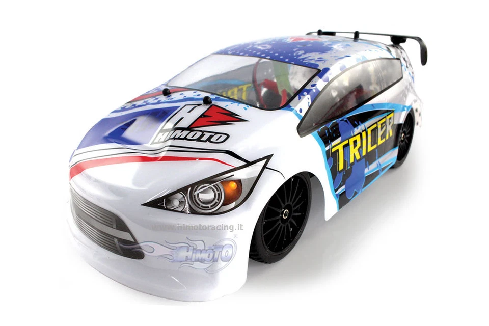 STRADALE TRICER ON-ROAD ELETTRICO BRUSHLESS 2.4GHZ ESC 15A 1:18 4WD RTR HIMOTO - Immagine 1 di 1